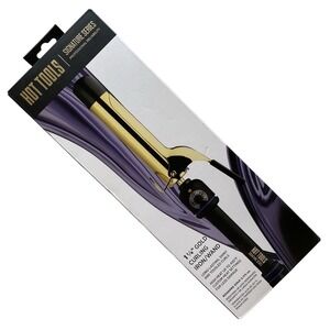Hot Tools Pro Signature Series 1 1/4" Gold Curling Iron/Wand Model HTIR1576SN2
